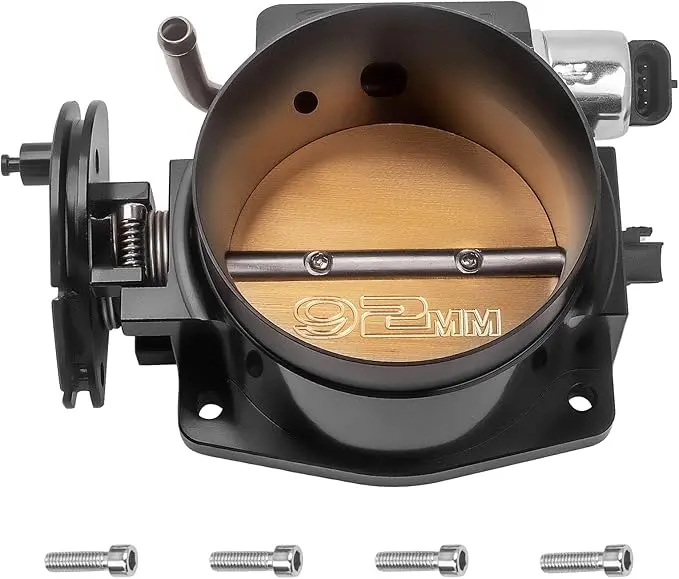 92Mm Throttle Body For Lsx Ls1 Ls2 Ls3 Ls6 Ls7 For Gm Gen Iii With Tps Iac 4 Bolt 1