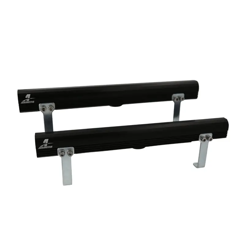 Aeromotive Edelbrock Sbc Victor E Fuel Rails - Black 1