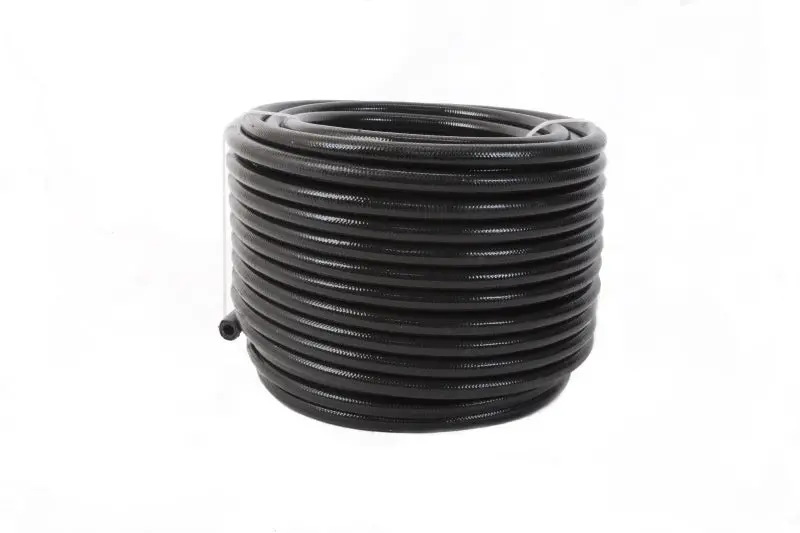 Aeromotive Ptfe Ss Braided Fuel Hose - Black Jacketed - An-06 X 20Ft 1