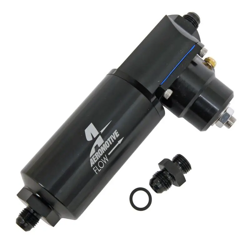 Aeromotive Universal Filter Combo Efi Regulator 10 Micron An-06 Flare 1