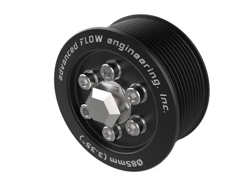 Afe 15-23 Dodge Challenger / 15-23 Dodge Charger Srt Hellcat 3.35In Supercharger Power Pulley Kit 1
