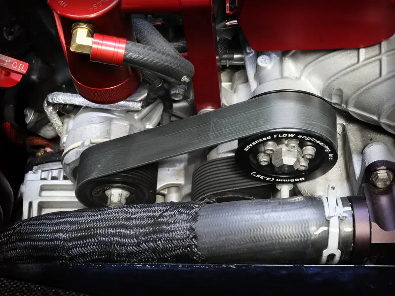 Afe 15-23 Dodge Challenger / 15-23 Dodge Charger Srt Hellcat 3.35In Supercharger Power Pulley Kit 2