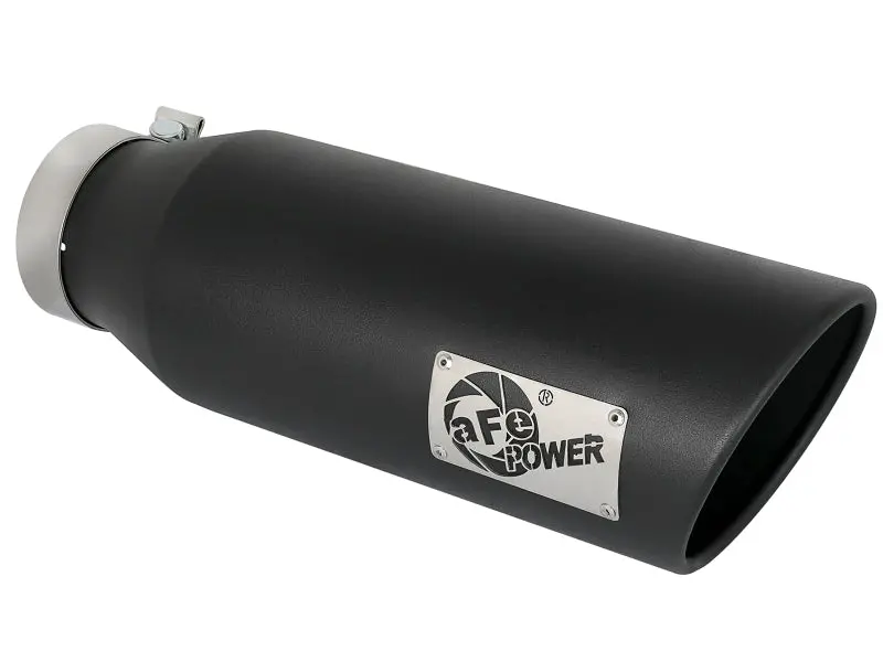 Afe Mach Force-Xp Universal Exhaust Tip 4 In Inlet X 6 In Outlet X 18 In L 1