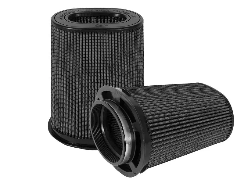 Afe Magnum Flow Black Pro 5R Air Filter (Pair) (6X4)In F X (8-1/4X6-1/4In)  B X (7-1/4X5in) Tx10in H 1