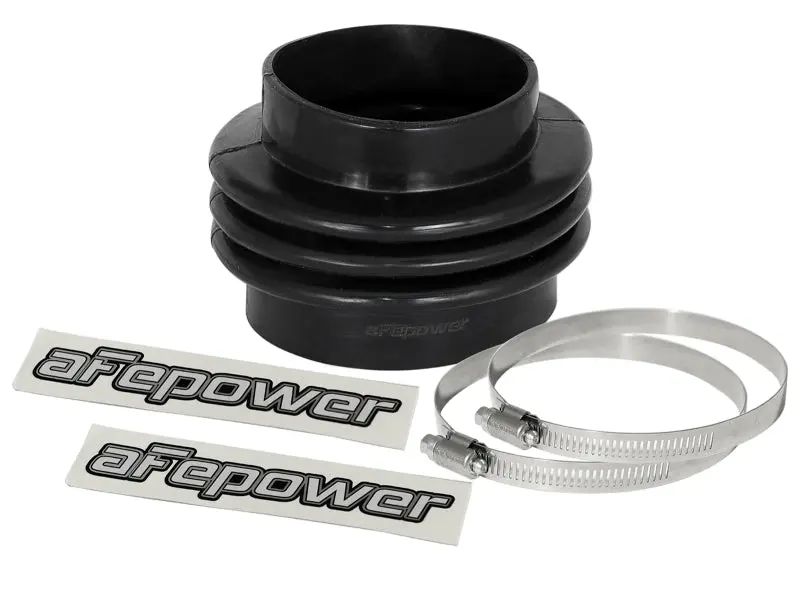 Afe Magnum Force Intake Coupling Kit (3-1/2 In Id To 4 In Id X3-1/2 In L) Straight Bellow- Black 1