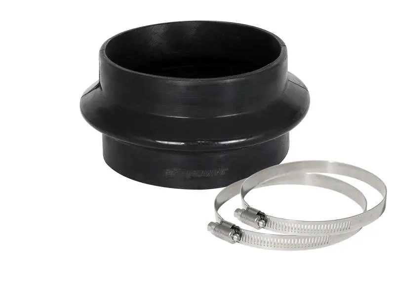 Afe Magnum Force Silicone Coupling Kit 4In Id X 2-1/2In L Straight Bellow-Coupler - Black 1