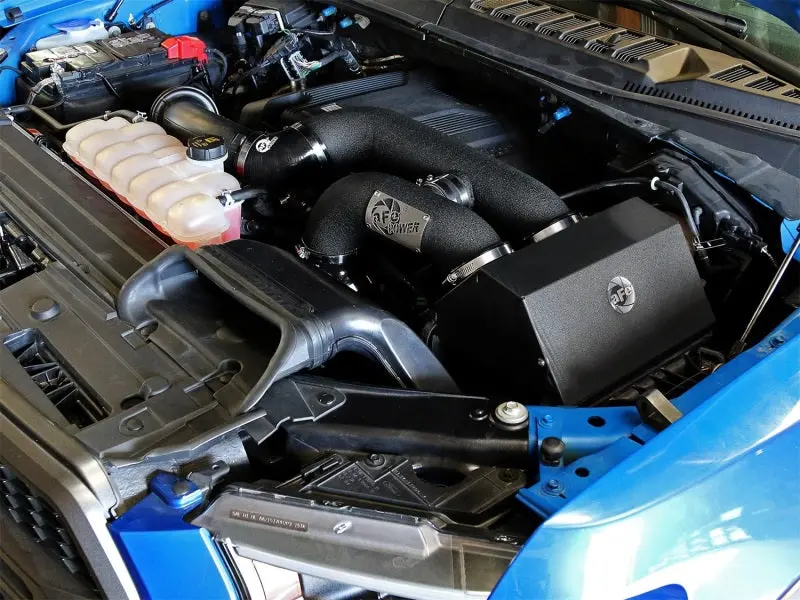Afe Magnum Force Stage-2 Pro 5R Cold Air Intake System 2017 Ford F-150 Raptor V6-3.5L (Tt) - Black 2