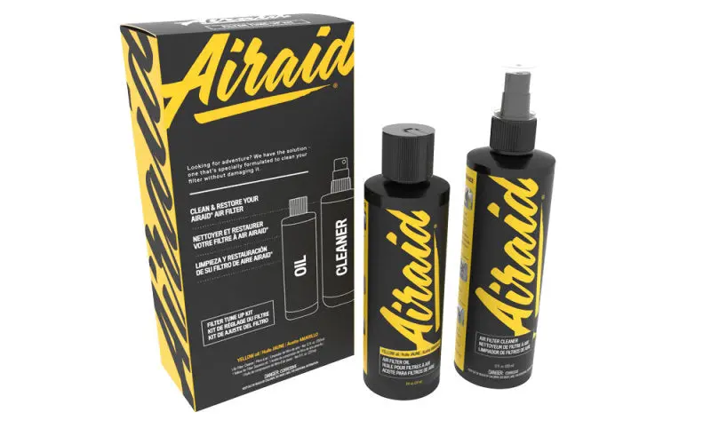 Airaid Renew Kit - 12Oz Cleaner / 8Oz Squeeze Oil - Yellow 1