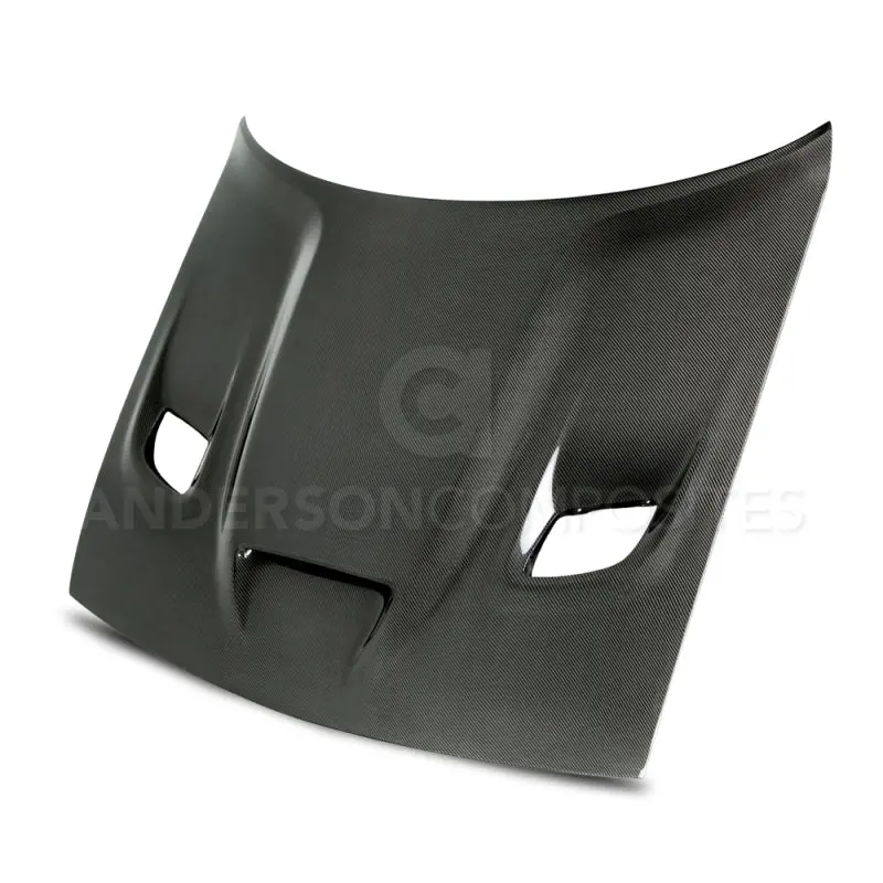 Anderson Composites 15-16 Dodge Challenger Hellcat Carbon Fiber Hood 1