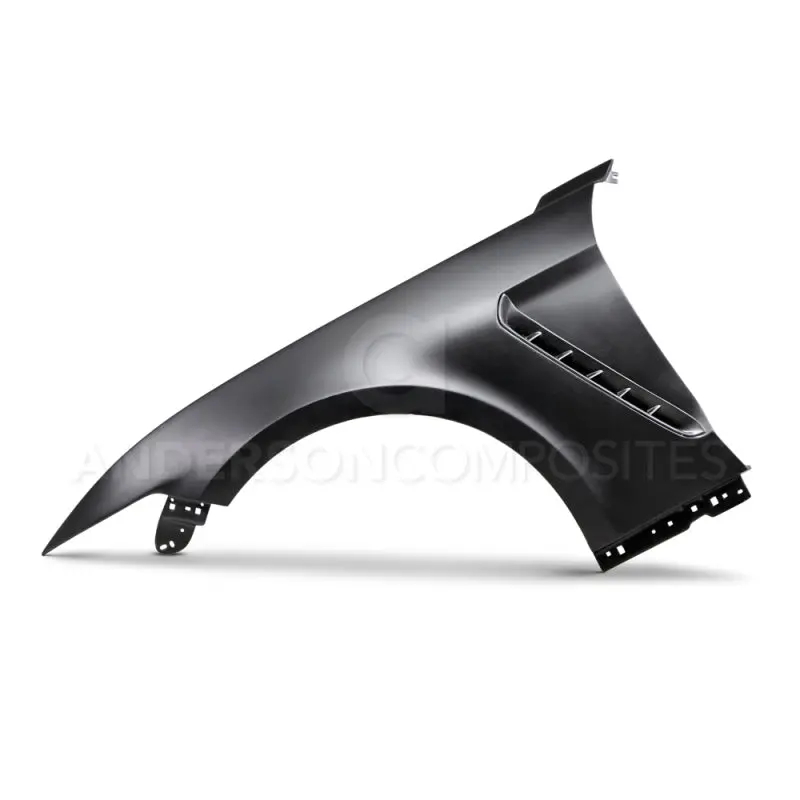 Anderson Composites 15-16 Ford Mustang Gt350 Style Fiberglass Front Fenders 1