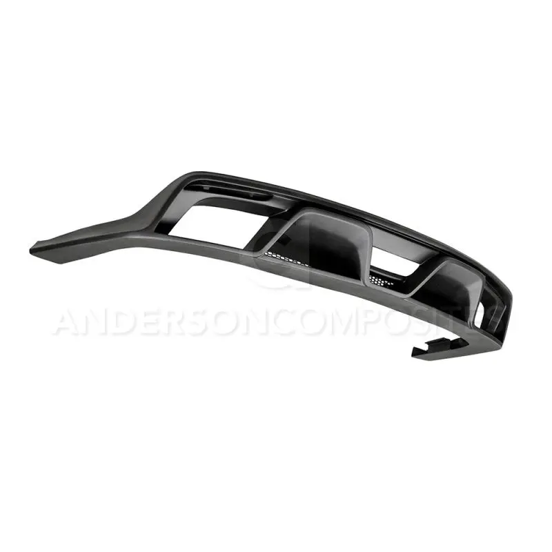 Anderson Composites 15-16 Ford Mustang R-Style Rear Valance (For Quad Tip Exhaust) 1