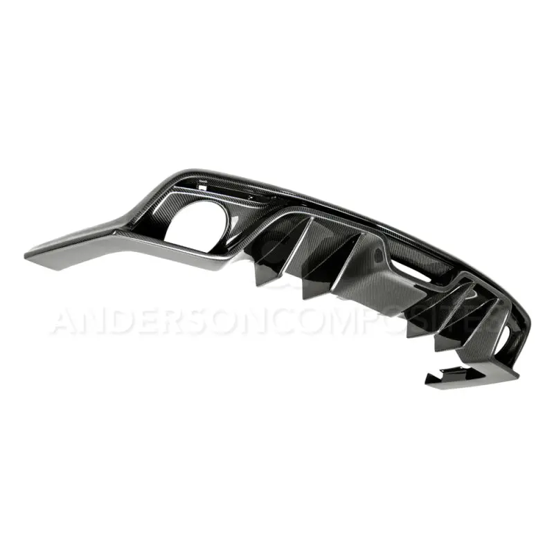 Anderson Composites 15-16 Ford Mustang Type-Ar Rear Diffuser 1