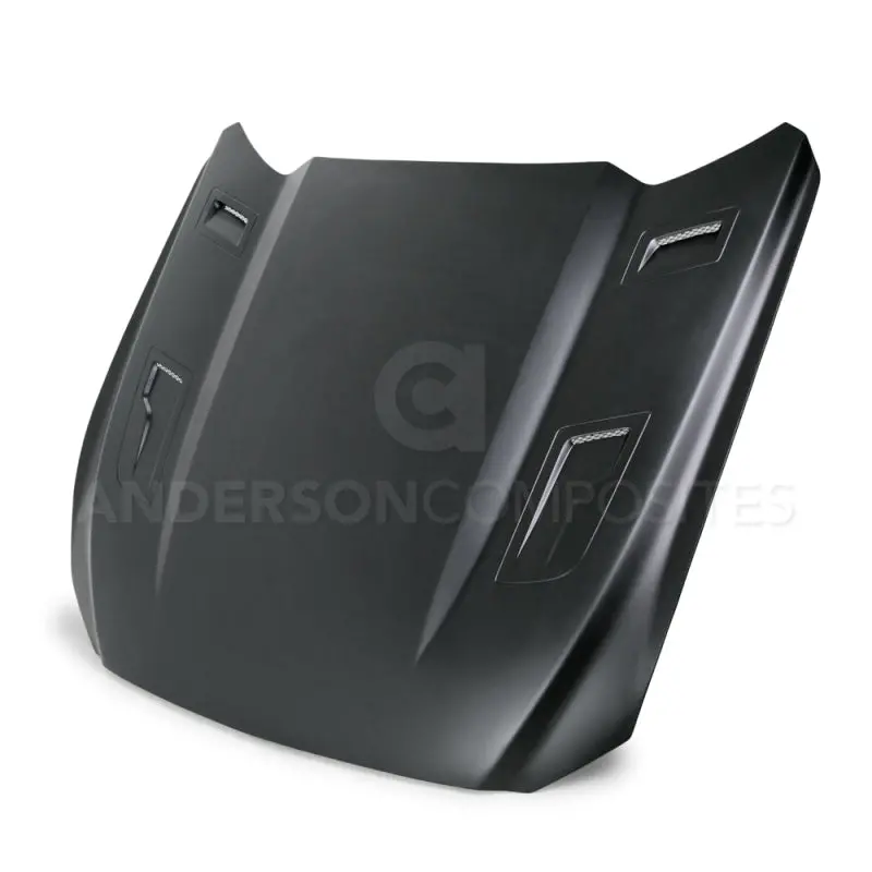Anderson Composites 15-17 Ford Mustang (Excl. Gt350/Gt350r) Type-Gth Style Hood Fiberglass 1