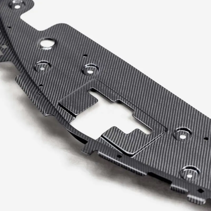 Anderson Composites 16-24 Chevrolet Camaro Carbon Fiber Radiator Cover 2