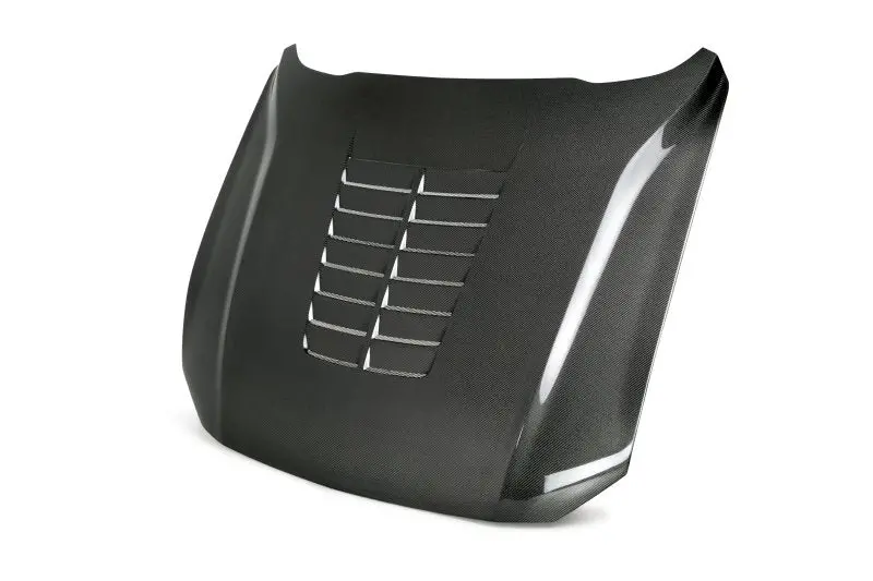 Anderson Composites 18-19 Ford Mustang Double Sided Type-Gt5 Carbon Fiber Hood 1