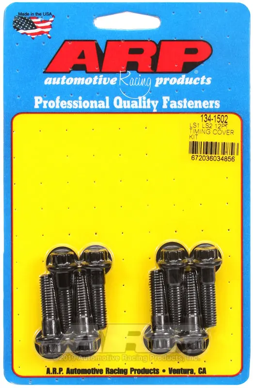 Arp 12Pt Timing Cover Bolt Kit Chevy Ls1 - Ls2 1