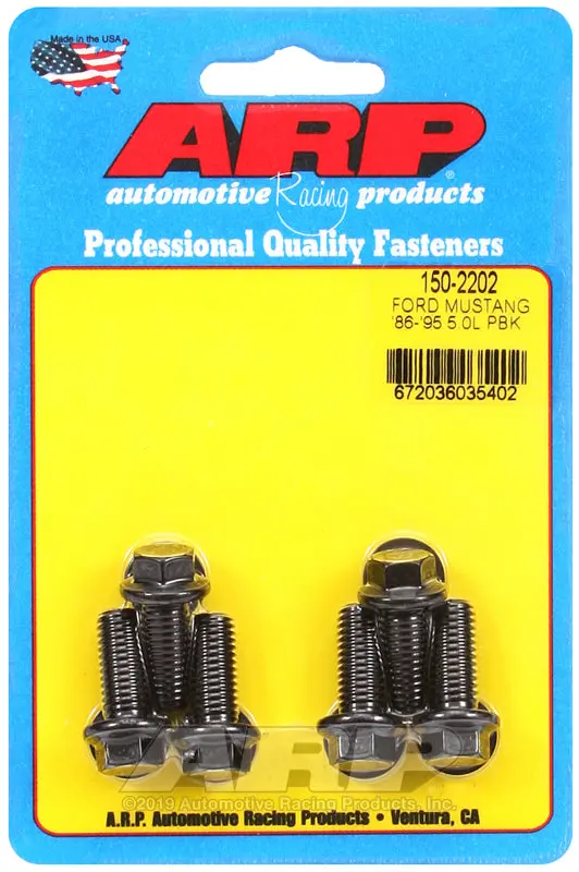 Arp 86-95 Ford Mustang Pressure Plate Bolt Kit 1