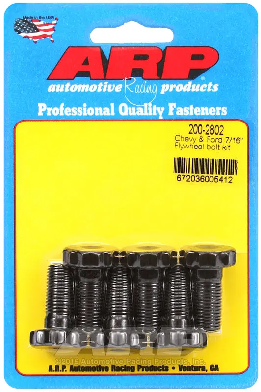 Arp Chevy & Ford 7/16-20In Flywheel Bolt Kit 1