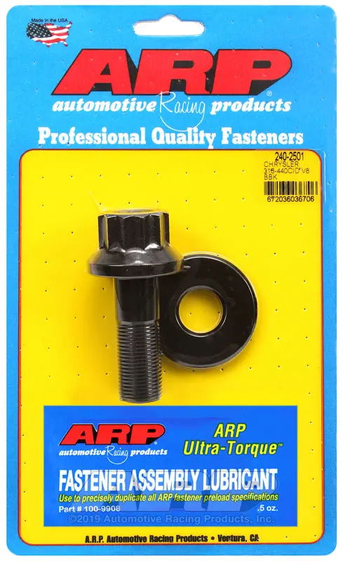 Arp Chrysler 328-440Cid Balancer Bolt Kit 1