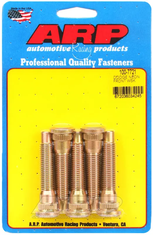 Arp Dodge Neon Front Wheel Stud Kit 1