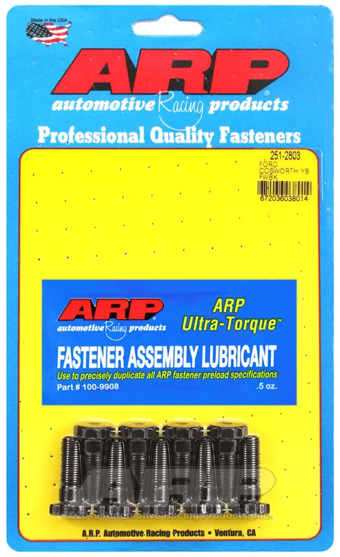 Arp Ford Cosworth Yb Flywheel Bolt Kit 1