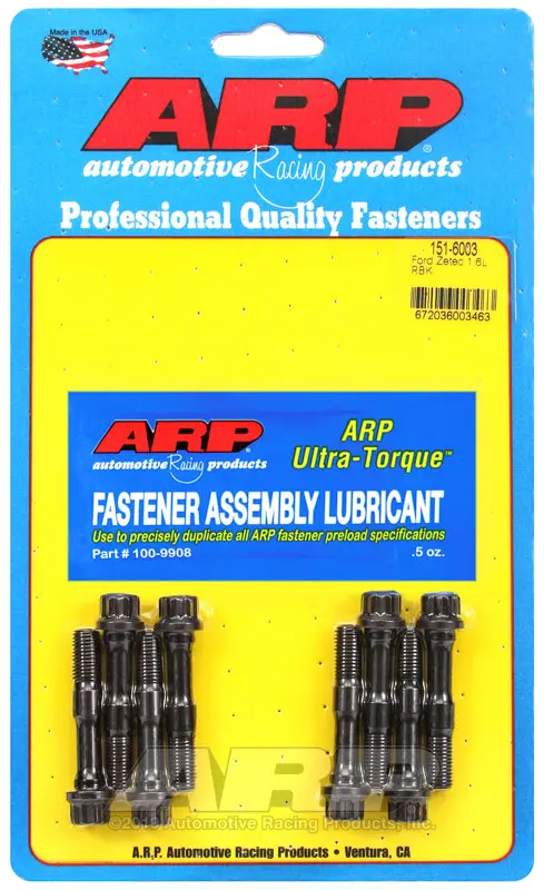 Arp Ford Zetec 1.6L M8 Rod Bolt Kit 1