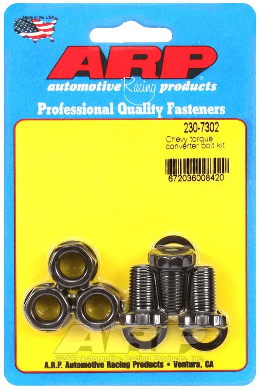 Arp Gm Turbo 350 / 400 W/ Aftermarket Convert Torque Converter Bolt Kit 1