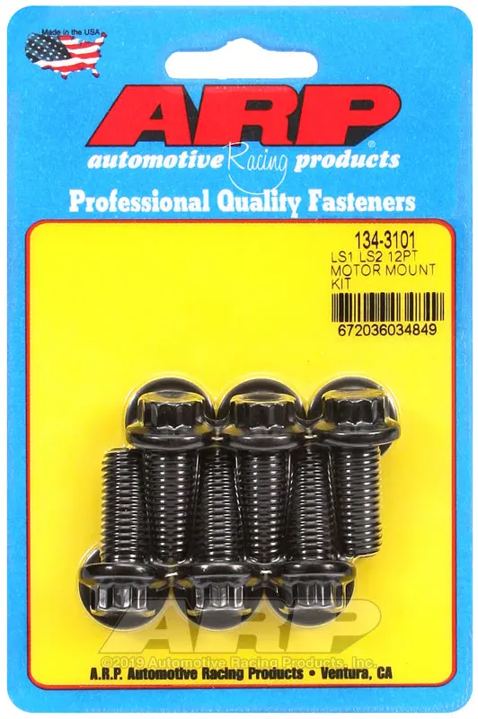 Arp Ls1 Ls2 Ss 12Pt Motor Mount Bolt Kit 1