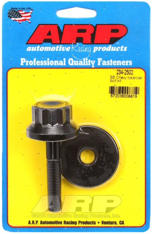 Arp Sb Chevy Harmonic Balancer Bolt Kit 1