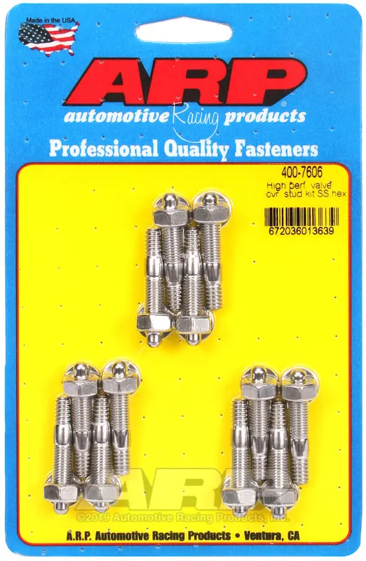 Arp Ss Hex Valve Cover Stud Kit 1