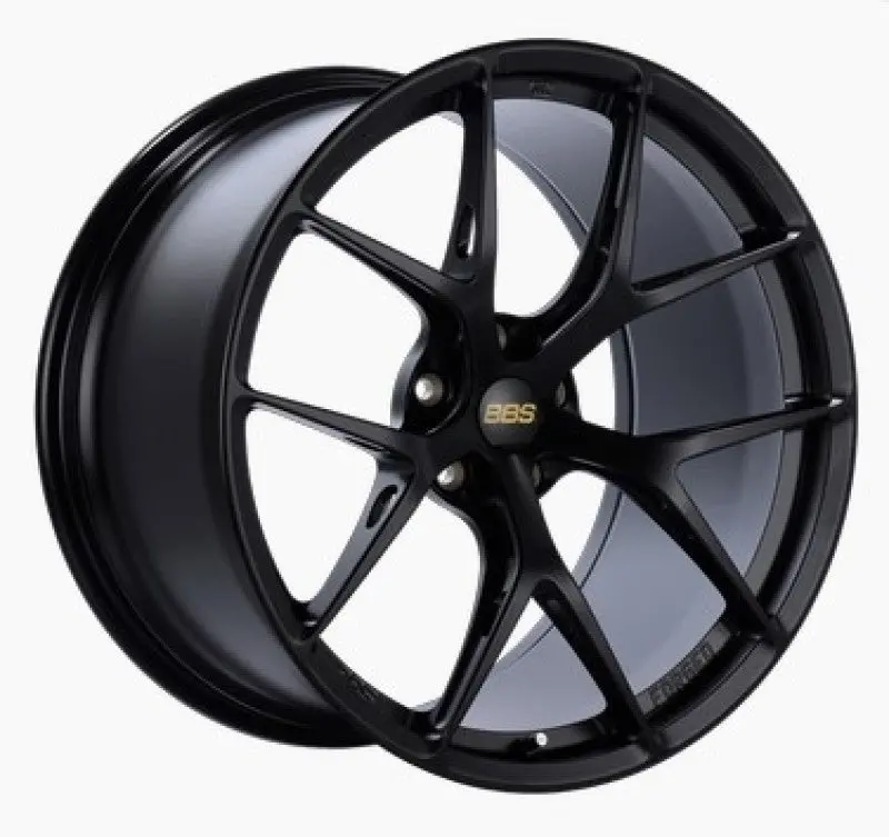 Bbs Fi-R 19X9.5 5X120 Et22 Cb72.5 Black Satin Wheel -82Mm Pfs/Clip Req 1