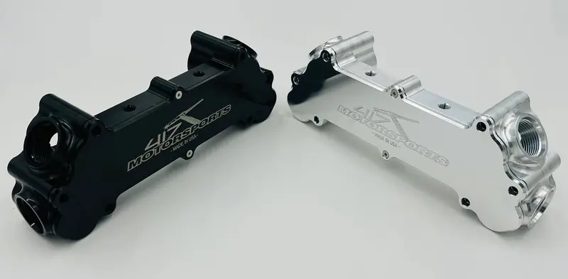 Billet Lsx Engine Water Manifold- 417 Motorsports 1