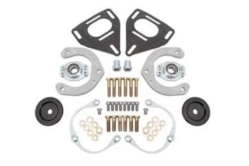 Bmr 16-24 Chevrolet Camaro Caster Camber Plates (Coil-Over Only) - Black Hammertone 1