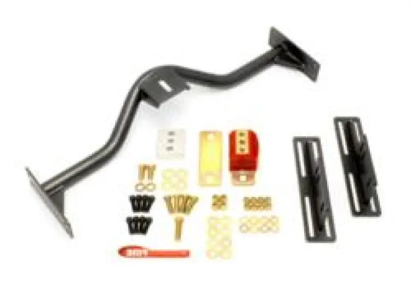 Bmr 67-69 1St Gen F-Body Transmission Conversion Crossmember Th350/Pg/700R4/4L60e - Black Hammertone 1
