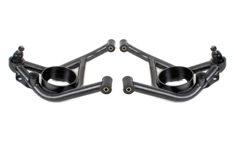 Bmr 70-81 Chevrolet Camaro A-Arms Lower Delrin Bushings Std Ball Joint - Black Hammertone 1