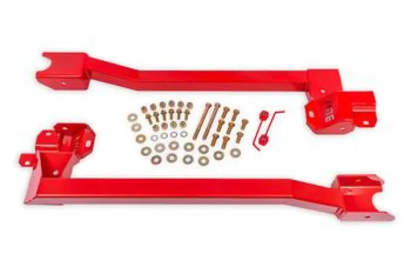 Bmr 74-81 Gm 2Nd Gen F-Body Bolt-On Subframe Connectors - Red 1