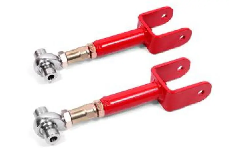 Bmr 78-87 G-Body Upper Control Arms Dom On-Car Adj Rod Ends - Red 1