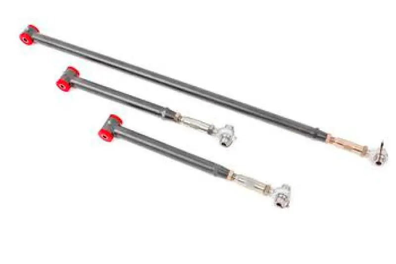 Bmr 82-02 3Rd Gen F-Body On-Car Adj. Rear Suspension Kit Poly/Rod End - Black Hammertone 1