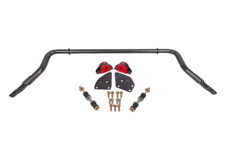Bmr 82-92 Chevrolet Camaro Sway Bar Kit Front Hollow 38Mm Adjustable - Black Hammertone 1