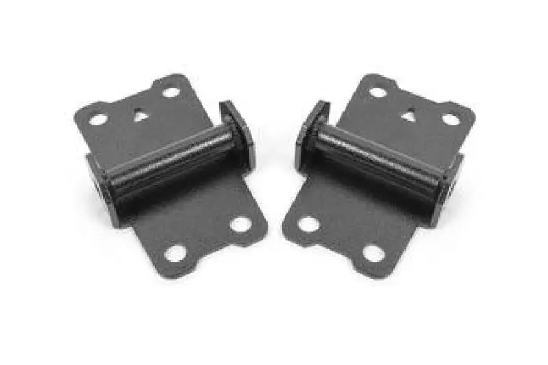 Bmr 82-92 F-Body Motor Mount Kit Lower Solid - Black Hammertone 1