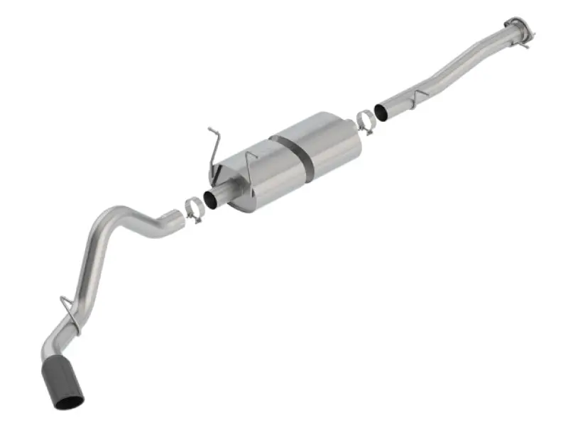 Borla 15-19 Chevy Silverado 2500 6.0L Cc/Std Bed/153.7In Wb S-Type Catback Exhaust Black Chrome Tip 1