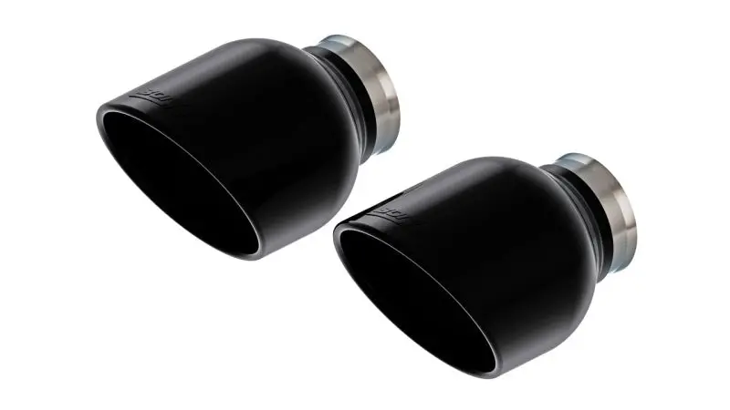 Borla 15-24 Dodge Charger V8 / 2023 Chrysler 300C T-304 Ss Tips 5In Outlet - Black Chrome 2