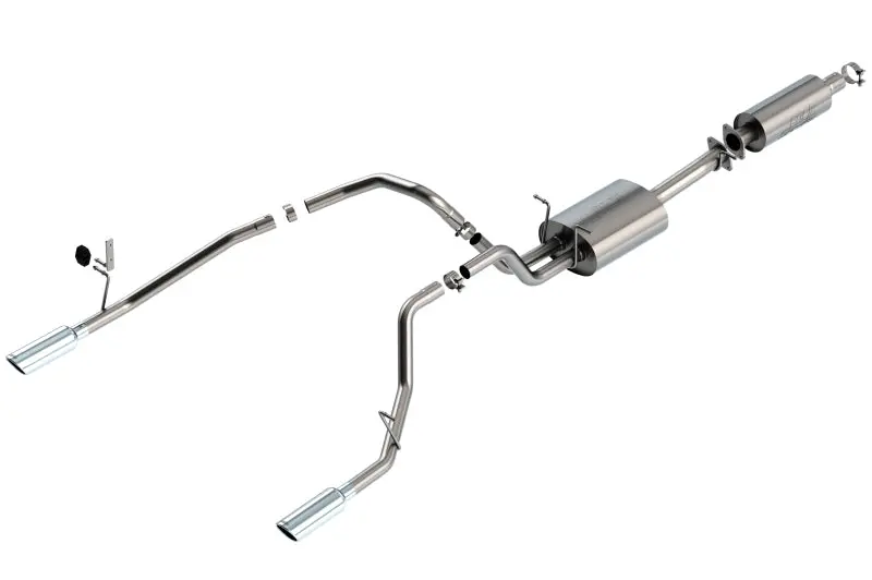 Borla 19-22 Ram 1500 3.6L V6 4Dr 140.5/144.6/153.5 Wheel Base 2.25In S-Type Cat-Back Exhaust 1