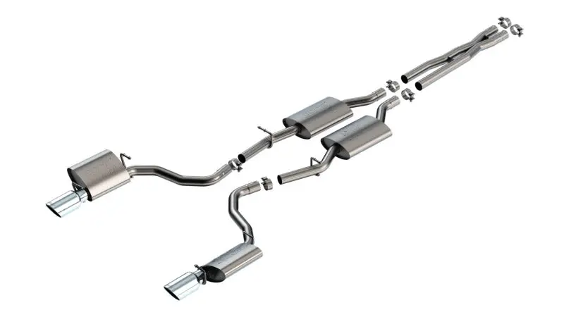 Borla 19-23 Dodge Charger Gt 3.6L V6 Rwd Atak Catback Exhaust - Polished Tips 1