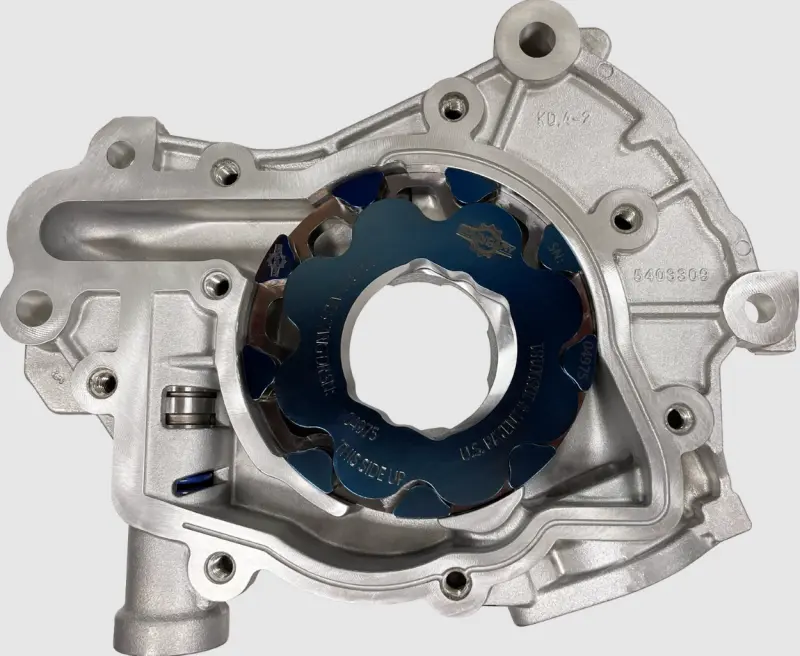 Boundary 2024+ Ford Coyote V8 Billet Dual Rotor Gear Treated Oil Pump Assembly W/ Billet Back Plate 1