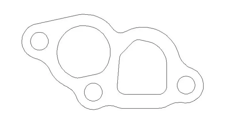Cometic Chrysler B/Rb .032In Afm Water Pump Gasket Set 1