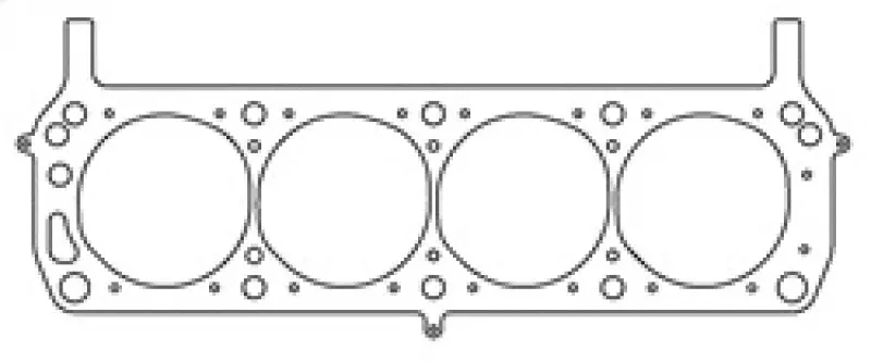 Cometic Ford 302/351W Windsor V8 .051In Mls Cylinder Head Gasket - 4.100In Bore - Svo/Yates - Lhs 1