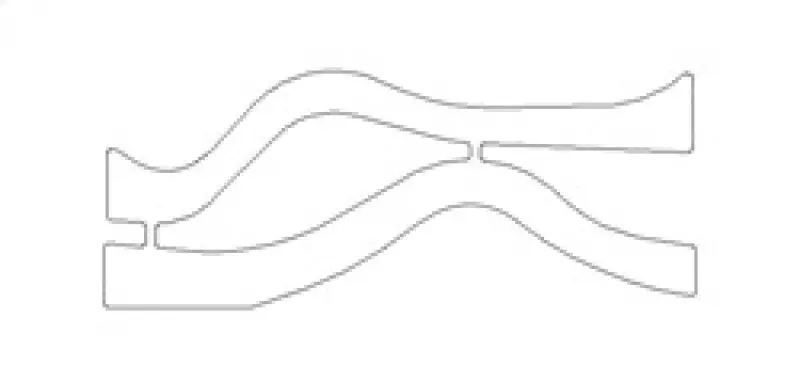 Cometic Ford Windsor .060In Fiber Intake End Seals Kit 1