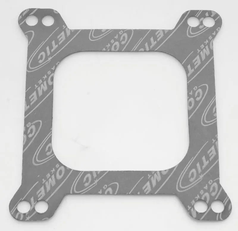 Cometic Holley 4 Barrel 4150 Style .047In Fiber Carburetor Gasket - 3.770In X 3.880In - Open Plenum 1