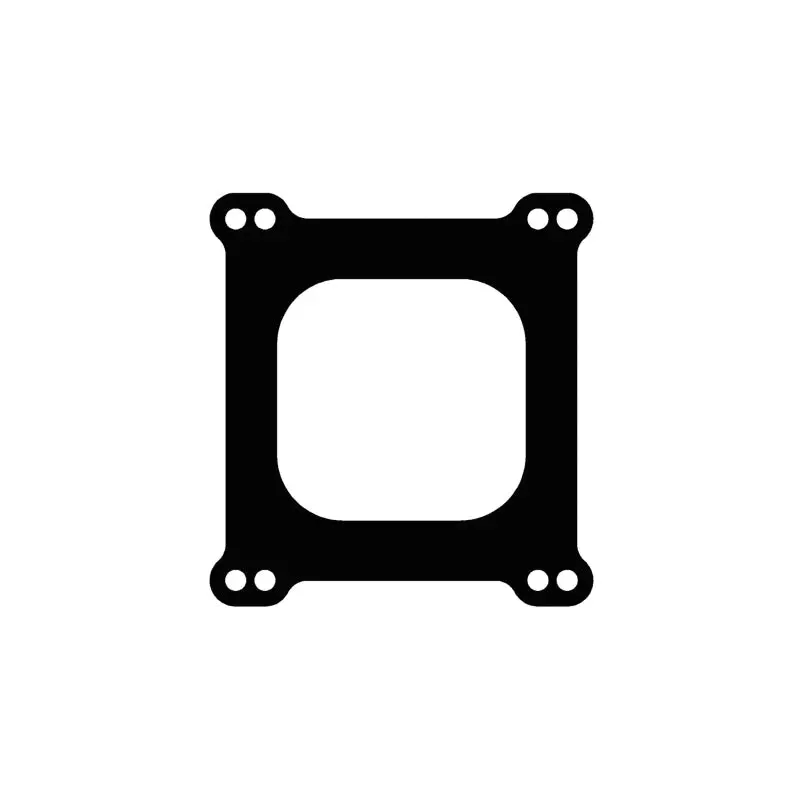 Cometic Holley 4 Barrel 4150 Style .188In Fiber Carburetor Gasket - 3.770In X 3.880In - Open Plenum 1
